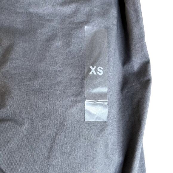 Express Womens Dark Tan Cotton Blend Mid-Rise Drawstring Waist Straight Leg Pant - Picture 5 of 8